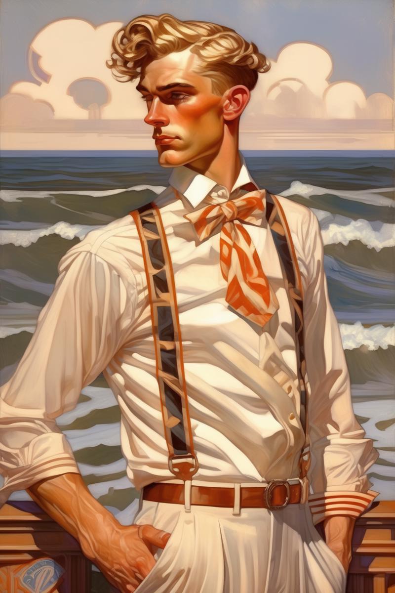 00211-1876828510-_lora_J.C. Leyendecker Style_1_J.C. Leyendecker Style - Maldy guy beautiful interesting. It stands beautifully dressed in a mode.png